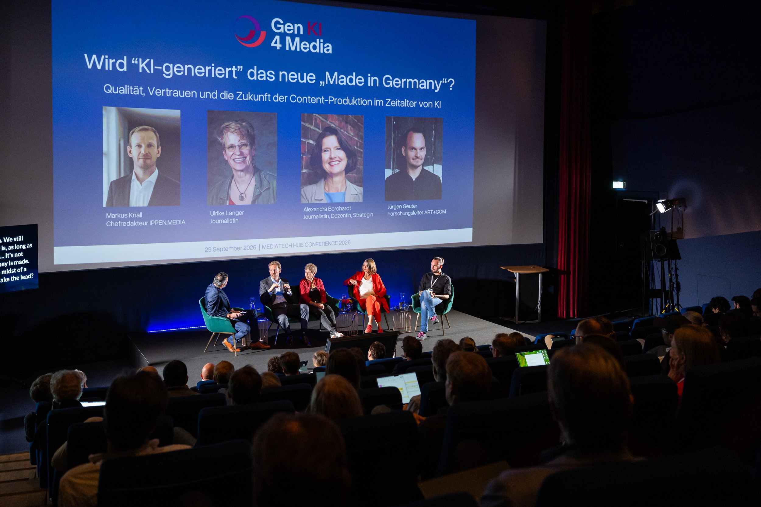 Auf großes Interesse stieß GenKI4Media bei der diesjährigen MTHCON in Potsdam.
